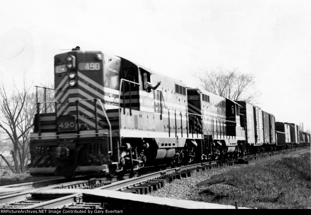 NKP GP9 #490 - Nickel Plate Road